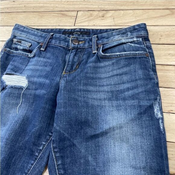 JOE’S Jeans Womens W 24 Cropped Ex-Lover Blue Gemma VTG Y2K LA Design 30in Waist - Picture 16 of 16